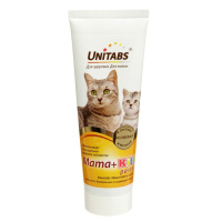 Unitabs 120мл Mama+Kitty Pasta Паста для котят, беременных и кормящих кошек