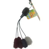 Semi Махалка для кошек норка на веревке, звенящая КС-030, 50см