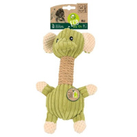 Mpets Игрушка для собак Слоник Элли с канатом, 31*17*13см