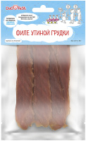 Dog Fest Филе утиной грудки лакомство для собак 500г (цена за 1 шт)