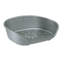 Ferplast Лежак для собак Siesta Deluxe 8 серебристый, 82*59,5*25см
