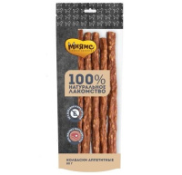 Мнямс Лакомство для собак Колбаски аппетитные, 80г