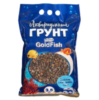 GoldFish Грунт Галька Каспий 5-10мм, 3,5кг