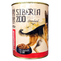 Siberia Zoo 970г конс. Влажный корм для взрослых собак, Говядина