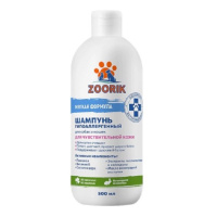 Zoorik Шампунь для собак и кошек гипоаллергенный, 500мл