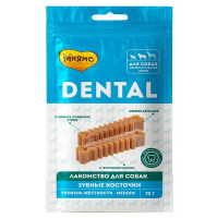 Мнямс Лакомство для собак Dental Зубные косточки, 70г