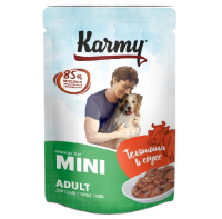 Karmy Mini Adult Влажный корм для взрослых собак мелких пород, Телятина в соусе