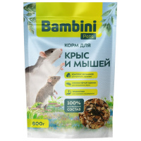 Bambini Pets Корм для крыс и мышей