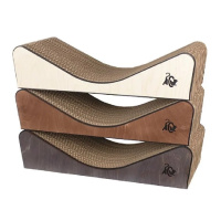 Потягушкин Когтеточка картонная Мира S, 47*12*25см (в ассортименте)