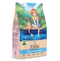 Zillii Sterilized Cat Сухой корм для взрослых стерилизованных кошек, Рыба с лососем Zillii Sterilized Cat Сухой корм для взрослых стерилизованных кошек, Рыба с лососем