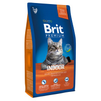 Brit Premium Сat 300г Indoor Сухой корм для кошек, живущих в помещении Курица и печень