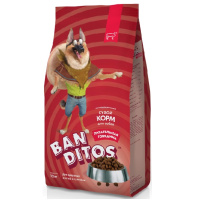 Banditos Сухой корм для взрослых собак всех пород, Говядина
