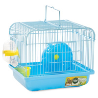 Triol Клетка для мелких животных YD259В, эмаль, голубая, 22,5*17*19см