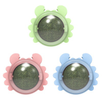 Чистый котик Вращающийся шарик-леденец из прессованной кошачьей мяты, 3,5см (в ассортименте)