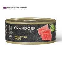 Grandorf Fresh Консервы для кошек Филе тунца в желе