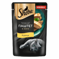 Sheba Влажный корм для взрослых кошек, Паштет Курица