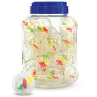 Triol Игрушка для кошек Мяч прозрачный, d4,5см (цена за 1шт)