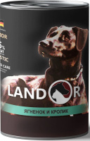 Landor Senior Dog Lamb&Rabbit влажный корм для пожилых собак, Ягненок и кролик