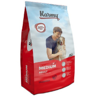 Karmy Adult Medium Сухой корм для взрослых собак средних пород, Индейка 