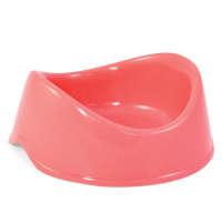 Миска пластиковая "Бисквит" коралловая 150 мл