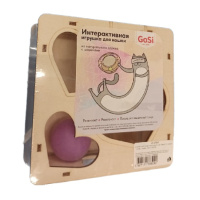 GoSi Игровой комплекс для кошек Квадрат-S с шариком