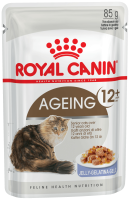 Royal Canin 85г пауч Ageing +12 Влажный корм для пожилых кошек старше 12 лет (желе)