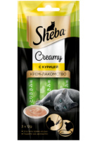 Sheba Creamy 36г Крем-лакомство для кошек Курица