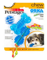 Petstages Игрушка для собак мелких пород Opka Косточка+гантелька, 7см