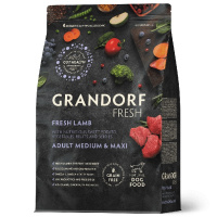Grandorf Dog Fresh 1кг Lamb&Sweet Potato Med&Maxi (Свежее мясо ягн.с бататом д/с сред и круп пород)