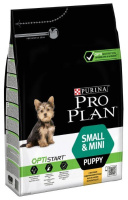 Pro Plan Small&Mini Puppy Сухой корм для щенков мелких и миниатюрных пород, Курица