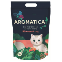 Наполнитель Aromaticat Яблоневый сад силикагелевый гигиенический 3л