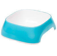 Ferplast Миска Glam Small пластиковая, голубая, 400мл
