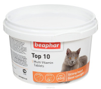 Beaphar 180 таб. Тор 10 Витамины для кошек