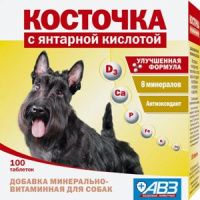 Косточка с янтарной кислотой добавка минерально-витаминная (ККЯ)