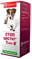 Стоп Цистит Плюс жевательные таблетки для собак, 1000мг 40 таб.