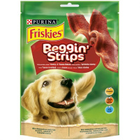 Friskies Beggin' Strips Лакомство для взрослых собак Бекон, 120г