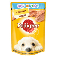 Pedigree Влажный корм для щенков всех пород, Курица в паштете