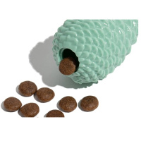 Wogy Игрушка для собак Шишка с отверстием для лакомств, 9,5*5,2см (в ассортименте)