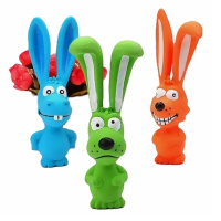 Wogy Игрушка-пищалка для собак Ослик/Лис/Собачка латекс, 17,5*6*5см (цена за 1шт) 