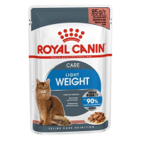 Royal Canin 85г пауч Light Weight Care Влажный корм для взрослых кошек, склонных к полноте (соус)