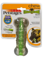 Petstages Игрушка для собак Хрустящая косточка средняя, 12см