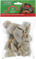 TitBit Dog Легкое говяжье - мягкая упаковка лакомство для собак, 20г
