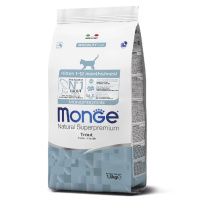 Monge Cat 400г Monoprotein Kitten Trou Сухой корм для котят с форелью 