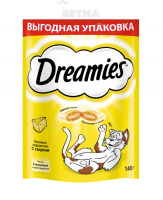 Dreamies 140г Лакомство для кошек Сыр
