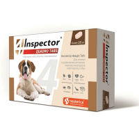 Inspector Quadro Tabs таблетки для собак более 16кг (уп. 4 таб.) (цена за 1 таблетку)