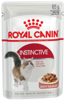 Royal Canin 85г пауч Instinctive Влажный корм для взрослых кошек с 1 года (соус)