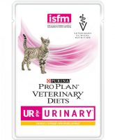 Pro Plan 5*85г пауч UR Urinary Влажный корм для взрослых кошек при МКБ Курица