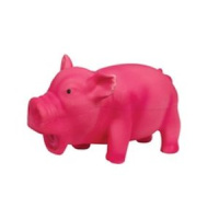 Triol Игрушка для собак Поросенок хрюкающий, 16см