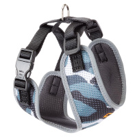 Ferplast Шлейка Nikita Fashion S серая, обхват шеи 24-31см, обхват груди 30-41см 