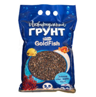 GoldFish Грунт Галька Каспий 2-5мм, 3,5кг
